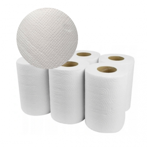Ręcznik papierowy 2-warstwowy 6 rolek 19 cm x 50 m